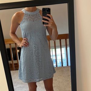 Blue Lace Dress